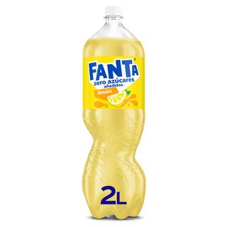 Fanta Zero Azúcares Limón 2L Botella