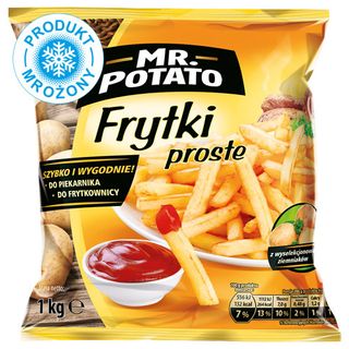 Mr. Potato Frytki proste, 1 kg