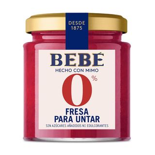 Mermelada Bebe 0% Fresa 230 Grs.
