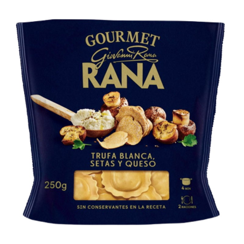 Rana Ravioli de Trufa Branca, Cogumelos e Queijo 250g