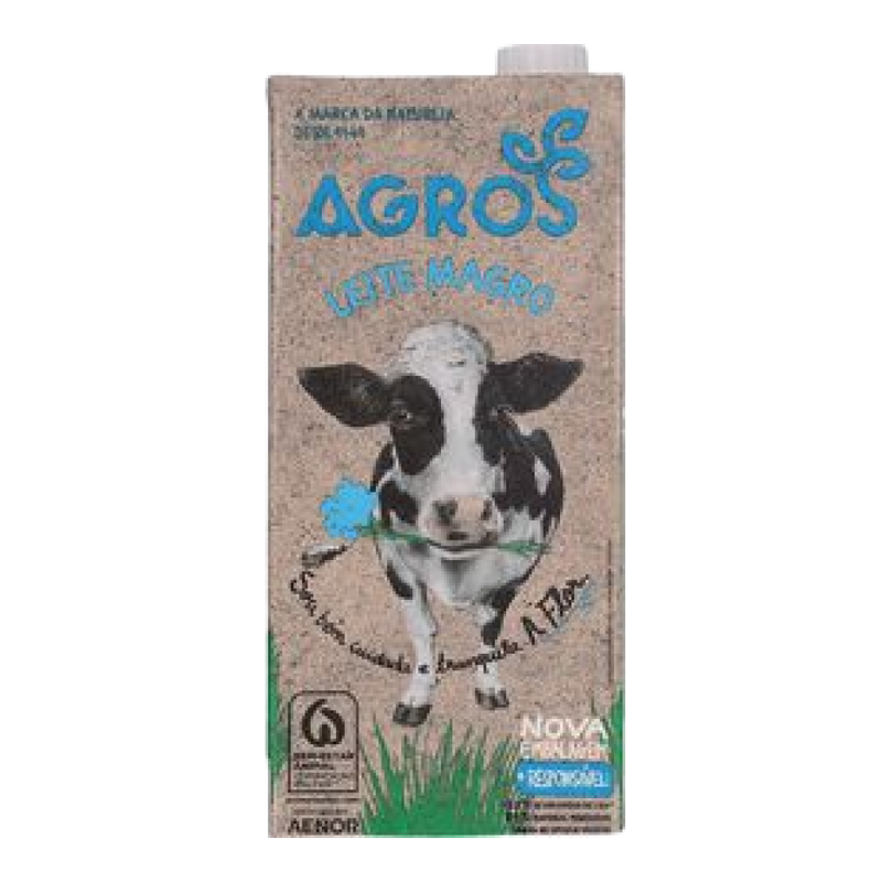 Agros Leite Magro 1L