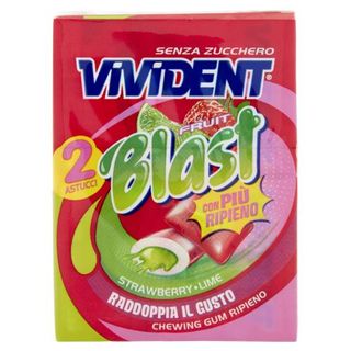 Vivident Fruit Blast Strawberry Lime 2 X 30 G - 457580
