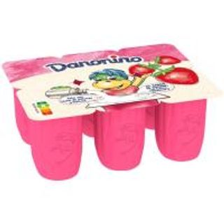 Yogur Danonino De Fresa Danone 6X50G (216192)