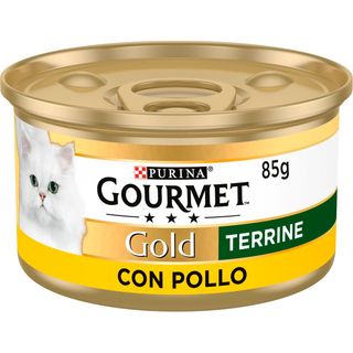 Comida Húmeda Gatos Gold Pollo, Lata 85 G