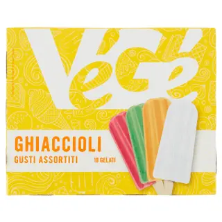 Ghiaccioli Assortiti X10 G650 Vege'