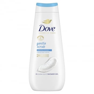 Gel De Ducha Exfoliante Suave Minerales Exfoliantes Advanced Care Dove 400 Ml.