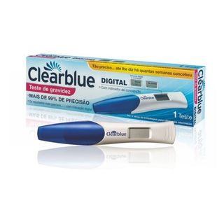 Clearblue - Teste Digital De Gravidez - 1 Un. - 85360101142