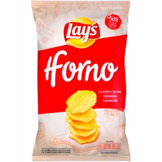 Lays Horno papas fritas al punto de sal 150 g