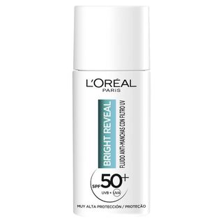 Bright Reveal Fluido Hidratante Anti-Manchas con Niacinamida SPF 50+ - L'Oréal París - 50 ml 3600524122676