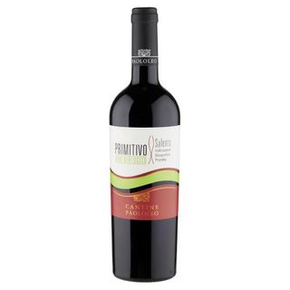 Cantine Paololeo Primitivo Vino Biologico Salento Igp 750 Ml - 408700