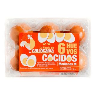 Huevo Cocido Gallocanta 6 Uds