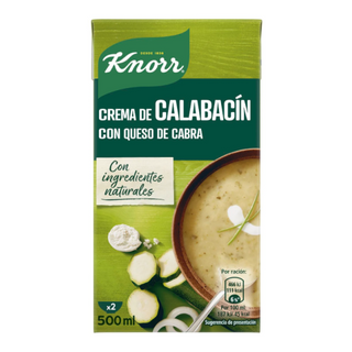 Knorr Crema Calabacín con Queso de Cabra 500ml