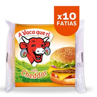 Queijo Cheddar Fundido Fatiado A Vaca que ri (emb. 200 gr)