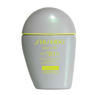 Sports BB Quick Dry Protector Solar con Color SPF50+ - Shiseido - Marrón 729238146600