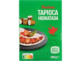 TAPIOCA AUCHAN HIDRATADA 500G