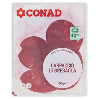 CONAD Freschi & Convenienti Carpaccio di Bresaola 90 g - 8003170080386