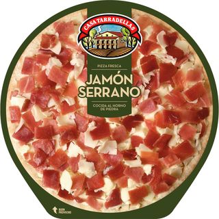 Pizza Fresca Jamón Serrano Queso, U 390 G