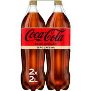Refresco De Cola Sin Cafeína Coca Cola Zero 2X2 L. (17723172)