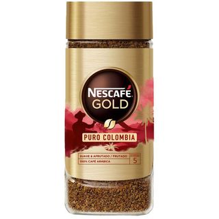 Café soluble Puro Colombia NESCAFÉ GOLD, frasco 100 g(210427)