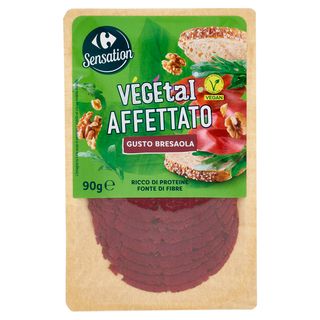 Carrefour Sensation Végétal Affettato Gusto Bresaola 90 G