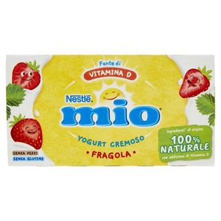 Nestlé Mio Yogurt Cremoso Fragola 2 X 125 G - 049213
