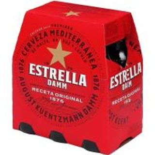 Cerveza Estrella Damm Botellín 6X25 Cl (461434)
