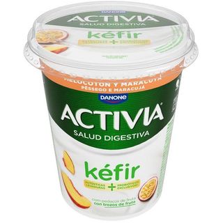 Kéfir Con Trozos De Melocotón Y Granada Activia, Tarrina 380 G (26621649)