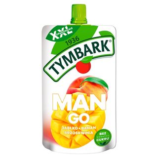 Tymbark Mus owocowy mango-jabłko-banan-brzoskwinia, 200 g