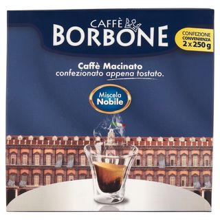 Caffè Borbone Miscela Nobile Caffè Macinato 2 X 250 G