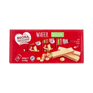 Waffer Nocciola LBP240G