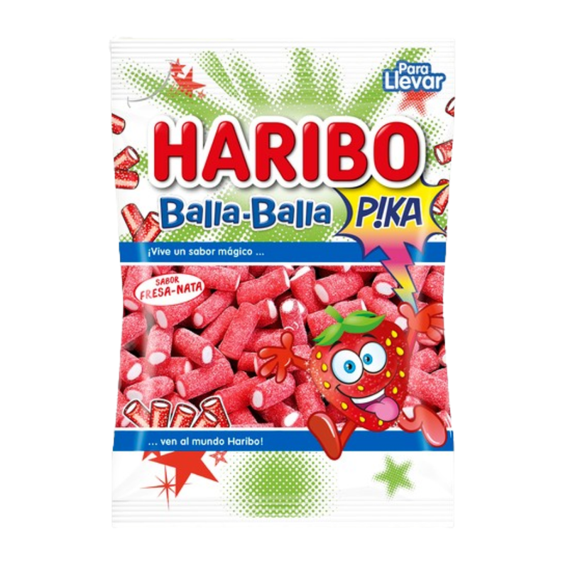 Haribo Morango Balla-Balla Pica 100g