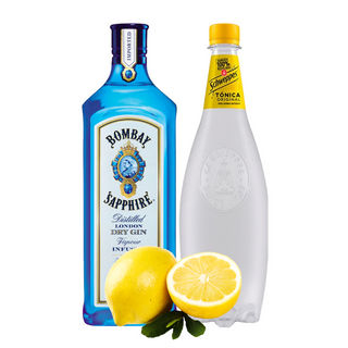 Pack Bombay Sapphire + Schweppes