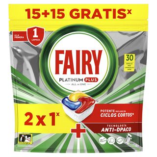 Fairy Lavavajil Platin Plus Limón 15+15L (304000)