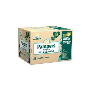 Pampers Baby-Dry Maxi 68 Pannolini Super Pack