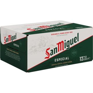 Cerveza San Miguel Pack Lata 12X33 Cl.