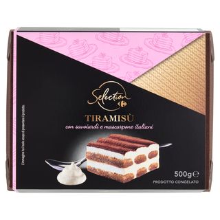 Carrefour Selection Tiramisù Prodotto Congelato 500 g