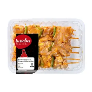 Lusiaves Espetadas Coxa de Frango Marinadas Aprox 550g