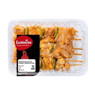 Lusiaves Espetadas Coxa de Frango Marinadas Aprox 550g