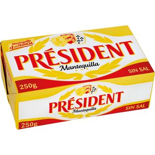 Mantequilla Sin Sal Añadida, Pastilla 250 G