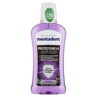 Mentadent Protezione 5X Antiplacca 400 ml