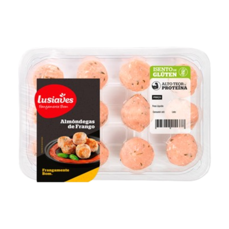 Lusiaves Almôndegas Frango 400g