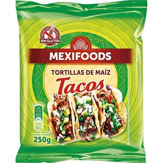 MEXIFOODS Tortillas De Maiz Para Tacos 10 Uds