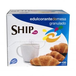 Edulcorante De Mesa Granulado En Sobres Ship Dulk 100 Ud.