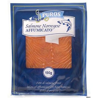 Salmone Norvegese Affumicato Gr.150 Puros
