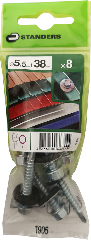 8Paraf Autorosc C.Sextav A.Zinc 5.5X38 (82181996)