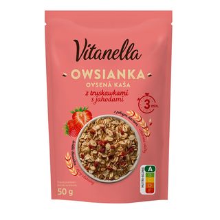 Vitanella Owsianka z truskawkami 50 g