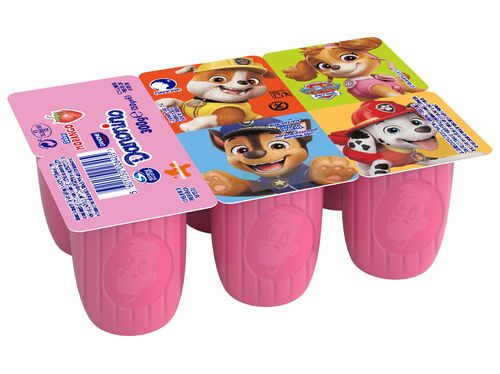 IOGURTE DANONINO PETIT MORANGO 6X50G