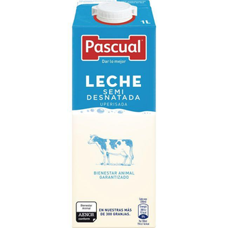Leche Semidesnatada Pascual, Brik 1 Litro