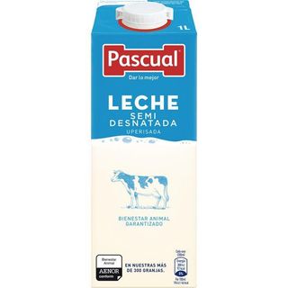 Leche Semidesnatada Pascual Brik 1 L. (12542)