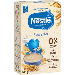 NESTLÉ Papilla 8 Cereales Con Bífidus 475 G